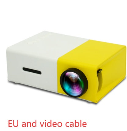 Portable Projector 3D Hd Led Home Theater Cinema HDMI-compatible Usb Audio Projector Yg300 Mini Projector