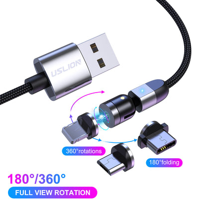 Magnetic data cable