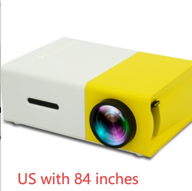 Portable Projector 3D Hd Led Home Theater Cinema HDMI-compatible Usb Audio Projector Yg300 Mini Projector