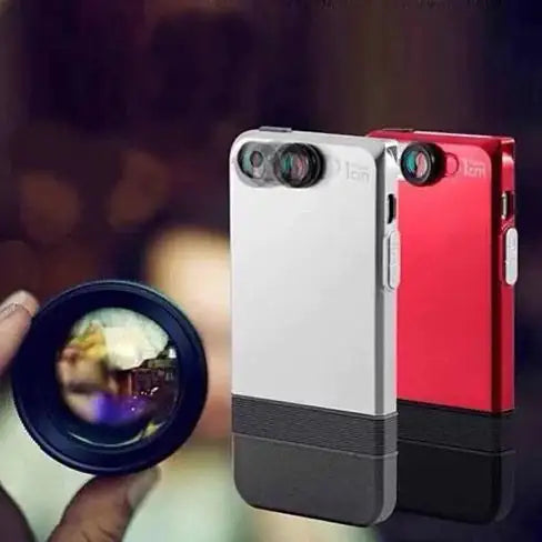 2 in 1 Lens and iPhone 6 or 6 Plus case with 360 protection.