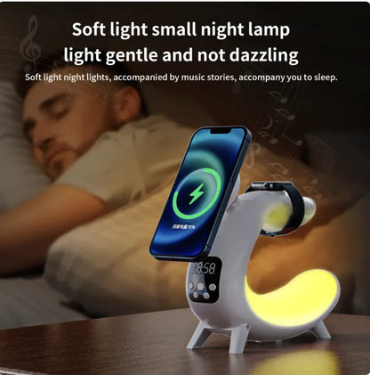 Liuyi Multi-function Wireless Charging Bedside Table Lamp