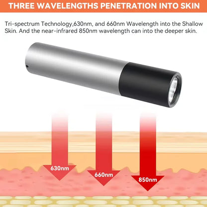 Red Light Therapy Lamp - Scar Removal & Skin Care Flashlight