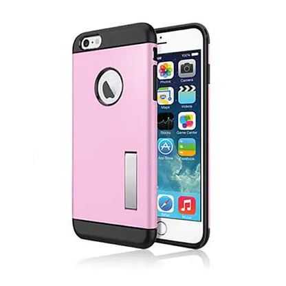 Slim Armour Double Layer Case for iPhone 6/6s/6Plus w/ Kick Stand