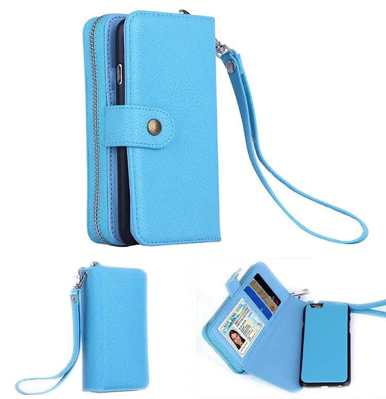 iPhone 6/6 Plus Clutch Purse with Detachable Phone Case