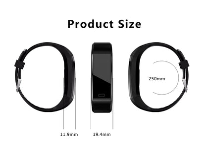 Fitness Smart Watch Activity Tracker Heart Rate For Women Men Oxygen BP Monitor