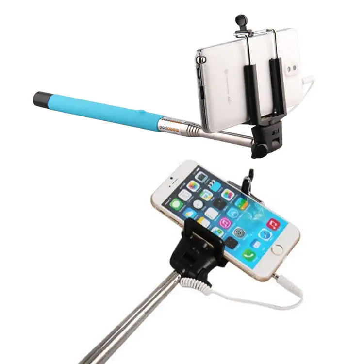 Never Charge Auto Monopod Selfie Stick - PLUS A BONUS FREE REMOTE!