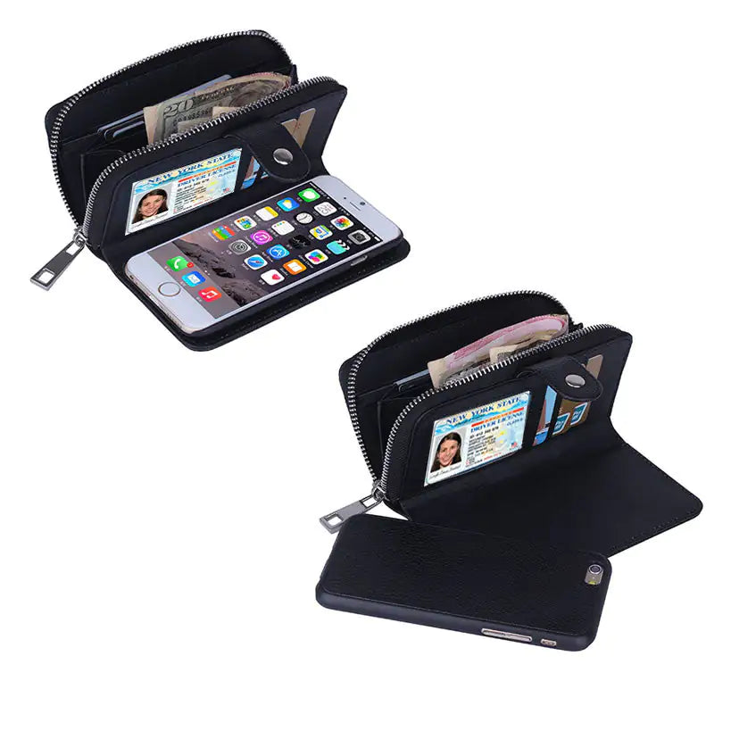 iPhone 6/6 Plus Clutch Purse with Detachable Phone Case